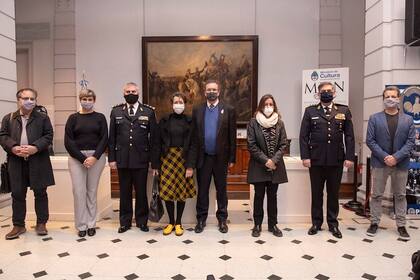 Se restituyeron más de 600 monedas grecorromanas pertenecientes al Museo Histórico Nacional. El acto contó con la presencia de los ministros de Seguridad, Sabina Frederic; de Cultura, Tristán Bauer, y el jefe de la Policía Federal, Juan Carlos Hernández, entre otros funcionarios