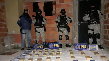 Se secuestraron casi 50 kilos de cocaína