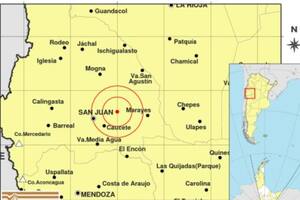 Un fuerte sismo con epicentro en San Juan se sintió en Córdoba y Mendoza