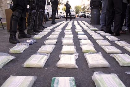 Se sospecha que fueron robados más de 500 kilos de cocaína en el operativo Leones Blancos