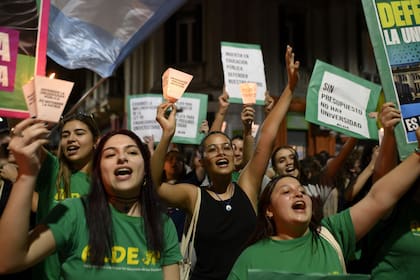 Se sumaron además otros sectores como discapacidad, que también reclaman mayor presupuesto por parte del Estado nacional