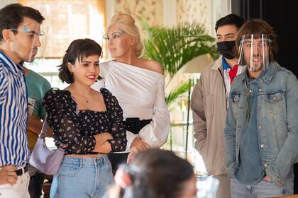 Se sumó a Porno y helado porque Ricardo Darín y Florencia Bas le recomendaron al director, Martín Piroyansky (a la derecha)