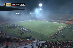 Se suspendió el partido entre Independiente de Medellín y Flamengo