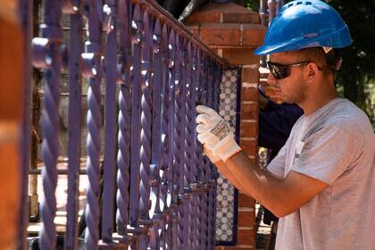 Se trata de la primera restauración de importancia que se lleva adelante desde el año 2008