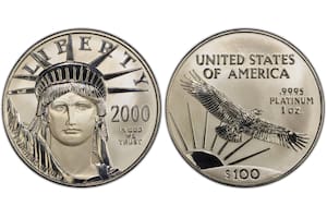 La moneda poco conocida de 100 dólares que en realidad vale más de US$30.000