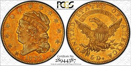 Se trata de un ejemplar del año 1822