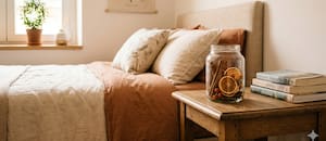 Por qué recomiendan poner un frasco con canela y naranja cerca de la habitación