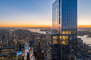 Se trata del ático de la torre Central Park, ubicada en el corazón de Manhattan