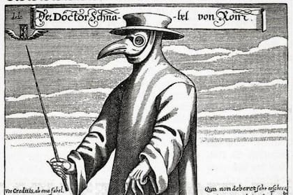 Se utilizaban máscaras con pico de pájaros para evitar el contagio de la peste