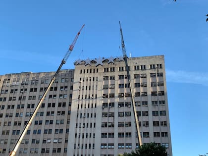 Se utilizó el Hospital de Clínicas para grabar una publicidad