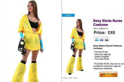 Se venden hasta los trajes sexy contra el Ébola