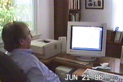 Escena del documental Entre Perón y mi padre, de Blas Eloy Martínez, el hijo cineasta del periodista y escritor argentino que falleció en Buenos Aires en 2010