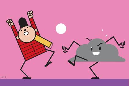 Se viene un fin de semana a puro nubarrón. el día de la infancias no corre riesgo, a pesar de la frondosa nubosidad, no hay previsión de lluvias