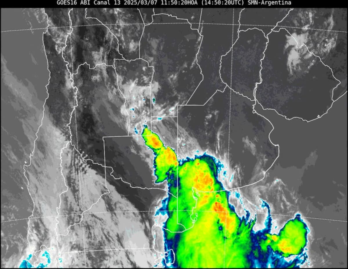 Cambia por completo el tiempo en la ciudad de Buenos Aires: habrá tormentas intensas y fuerte descenso de temperaturas