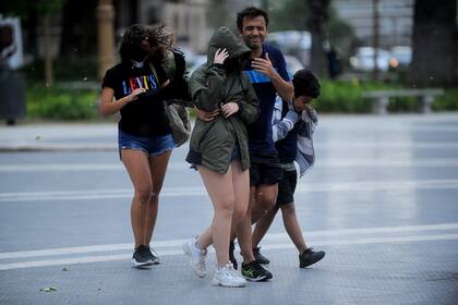 Se viene una semana de fuertes ráfagas