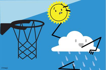 Se vienen tres días inestables a partir de mañana, las lluvias promoverán un importante descenso de temperatura