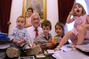Se viralizó el último video de Sebastián Piñera con sus nietos: "Tengo miedo"