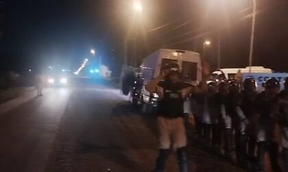 Se vivieron momentos de tensión