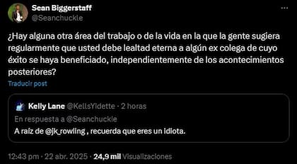 Sean Biggerstaff se cruzó con varios fanáticos de J.K. Rowling