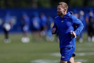 Sean McVay cumple 40 años con nueva perspectiva y los mismos sueños para sus Rams