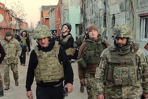 Sean Penn viajó a Ucrania en medio de la guerra: filma un documental
