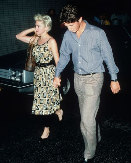 Sean Penn se casó con Madonna, su primera esposa, en 1985