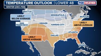 Seattle y Nueva York son una de las zonas afectadas por La Niña con inviernos más gélicos