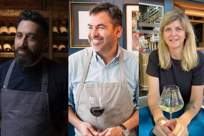 Seba Weigandt, Diego Jacquet (Fundador) y Valeria Mortara