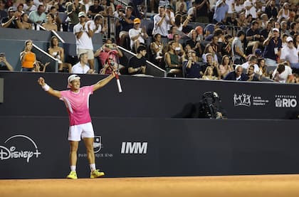 Sebastián Báez buscará seguir haciendo historia en Río de Janeiro y ser el primer jugador en lograr el tricampeonato