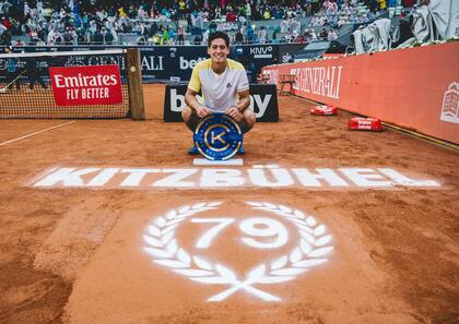 Sebastián Báez, campeón en Kitzbühel