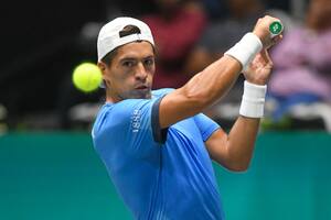 Sebastián Báez en acción ante Elías Ymer (@aatenis)