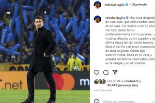 Battaglia sigue enojado: del "no me dejaron continuar" al “ojalá más adelante nos volvamos a encontrar”