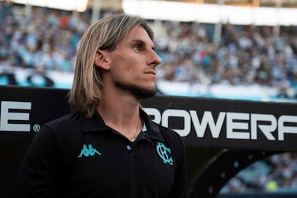 Sebastián Beccacece, al frente de Racing