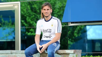 Sebastián Beccacece, ayudante de Sampaoli y entrenador de la Sub 20