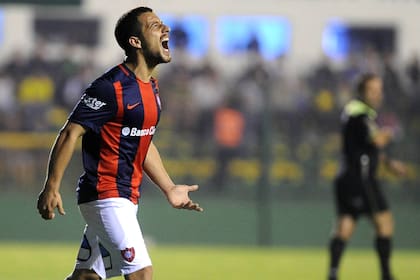 Sebastián Blanco, fanático del Ciclón