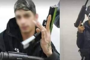 Sebastián C., de 23 años, fue atrapado como presunto responsable del ataque con una ametralladora contra un policía en Rosario