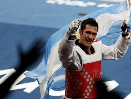 Sebastian Crismanich, heróica actuación en Londres 2012 con el primer oro en taekwondo