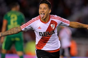 Driussi se quejó de una actitud de los hinchas de River: “Me pegan a mí”