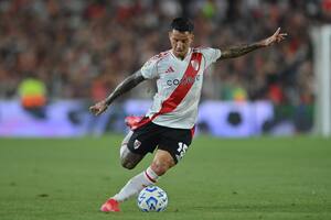 Sebastián Driussi es uno de los delanteros que da pelea en el once inicial, mano a mano con Miguel Borja; el ex Austin aún no convirtió goles desde su vuelta a River