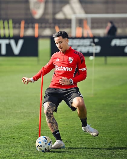Sebastián Driussi está en la etapa final de su recuperación