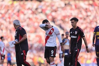 Sebastián Driussi y el karma de las lesiones: casi 150 días y 25 partidos afuera en River