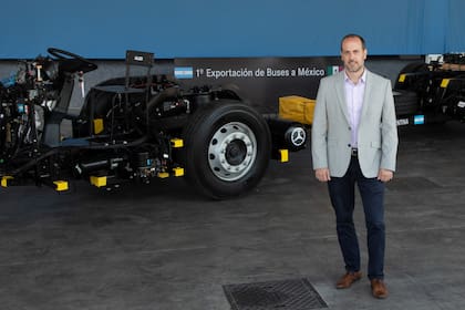 Sebastián Gysin, director de Ventas y Marketing de Buses en Argentina.