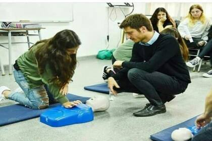 Sebastián Halac dicta cursos sobre RCP y Primeros Auxilios