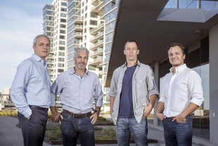 Sebastián Kennel, Ricardo Gargiulo, Darío Cordes y Sebastián Sajoux