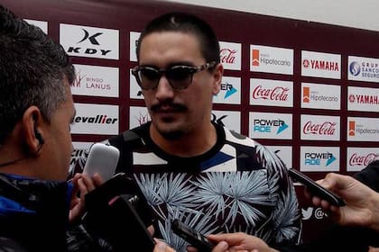 Sebastián Leto tras su regreso a los entrenamientos