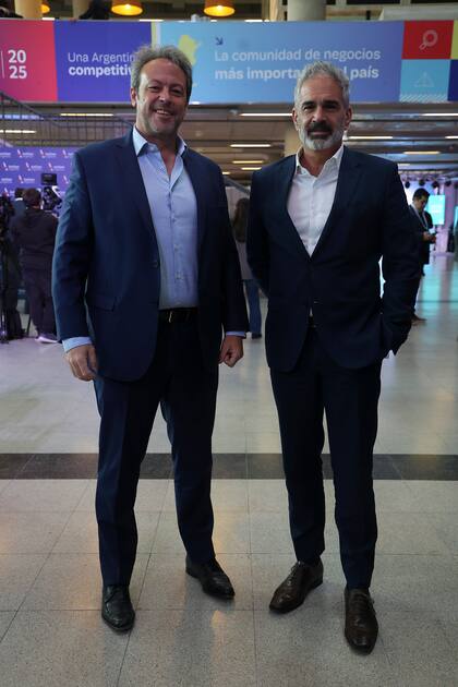 Sebastián Lusardi, director general de Grupo L, junto al director de Marketing, Marcelo Delbarba