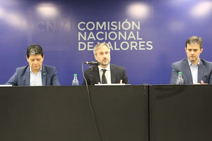 Sebastián Negri, ahora ex presidente de la CNV