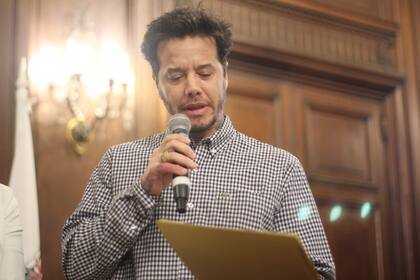 Sebastián Ortega habló en nombre de Underground, la productora del programa, y agradeció el premio