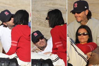 De los besos de Sebastián Ortega y Valentina Zenere al partido de fútbol de Tinelli con amigos