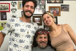 Sebastián Podsmeser, junto a su padre (Cortesía de la familia)